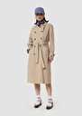 Ivon beige cotton gabardine trench coat Beige TARA JARMON UK