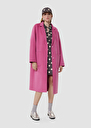 Martinus pink double sided wool coat Rosewood TARA JARMON UK