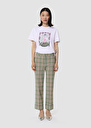 Phill green tartan pants Lime tree TARA JARMON UK