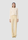 Pepino yellow tailored canvas pants Vanilla TARA JARMON UK