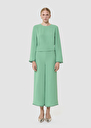 Positive green crepe pants Green, Poppy TARA JARMON UK