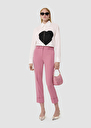 Philippa pink tailored wool pants Rosewood, Thym TARA JARMON UK