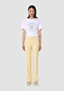 Papillon yellow double canvas pants Blush, Grey, Night, Vanilla TARA JARMON UK