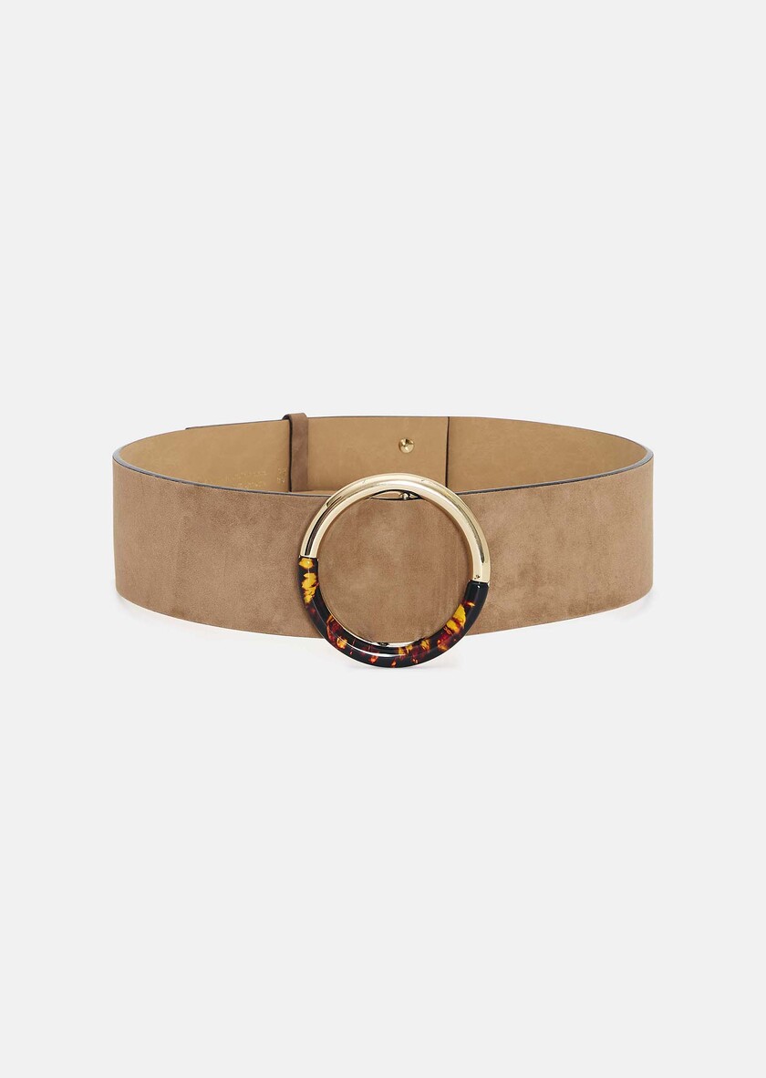 Lauren belt Brown velvet Nut brown TARA JARMON UK