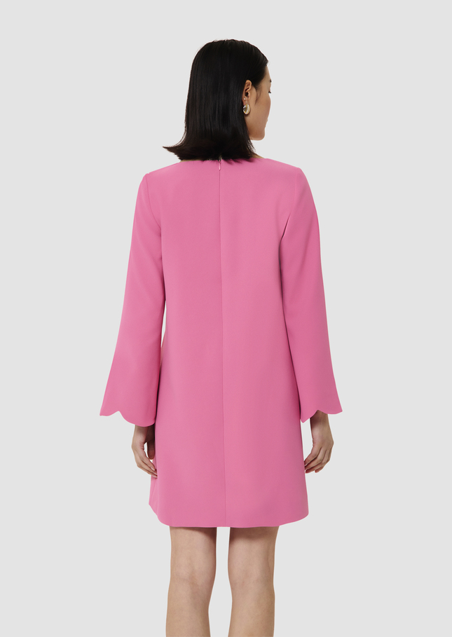 Rossie pink crepe dress Pink TARA JARMON UK