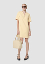 Ray yellow double canvas dress Night, Vanilla TARA JARMON UK
