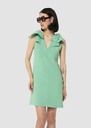 Remarquable green crepe dress Green TARA JARMON UK