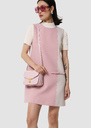 Rolly pink double canvas dress Blush TARA JARMON UK