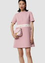 Royce pink double canvas dress Blush TARA JARMON UK