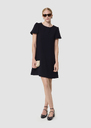 Rosalia midnight blue crepe dress Night TARA JARMON UK