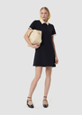 Ritournelle midnight blue double canvas dress Night TARA JARMON UK