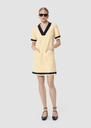 Reowa yellow double canvas dress Vanilla TARA JARMON UK