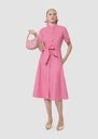 Ricochet pink poplin dress Pink, Pistache TARA JARMON UK