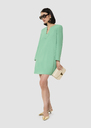 Rheala green crepe dress Green, Off-white, Poppy TARA JARMON UK