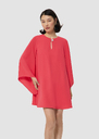 Raonie red crepe dress Green, Off-white, Poppy TARA JARMON UK