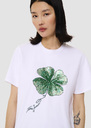 Taraclover white jersey t-shirt White TARA JARMON UK