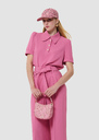 Tonino pink crepe t-shirt Pink TARA JARMON UK