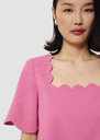 Timothy pink crepe top Pink TARA JARMON UK