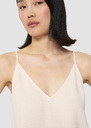 Tamara ecru crepe top Green, Night, Off-white TARA JARMON UK