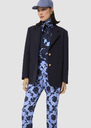 Valentin midnight blue tailored wool jacket Night, Thym TARA JARMON UK