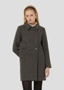 Grey wool coat Marceau Gray grey TARA JARMON UK
