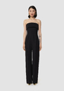 Celeste black tailored wool suit Black TARA JARMON UK