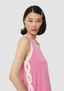 Prentiss pink cotton top Bonbon, Yellow TARA JARMON UK