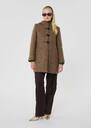 Brown wool coat Manoelli Nut brown TARA JARMON UK