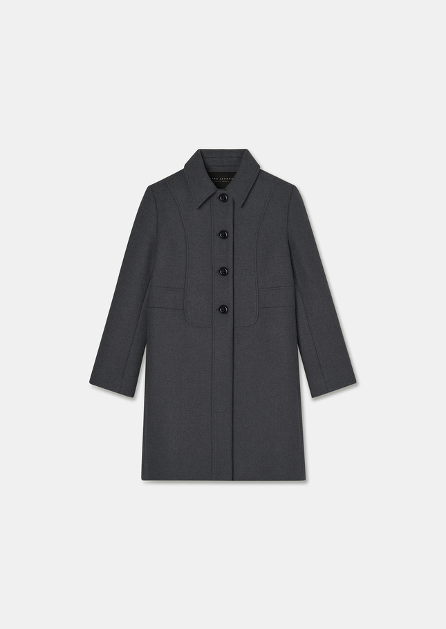 Grey caban coat Madeline Gray grey TARA JARMON UK
