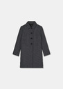 Grey caban coat Madeline Gray grey TARA JARMON UK