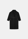 Milo Coat caban coat Black TARA JARMON UK