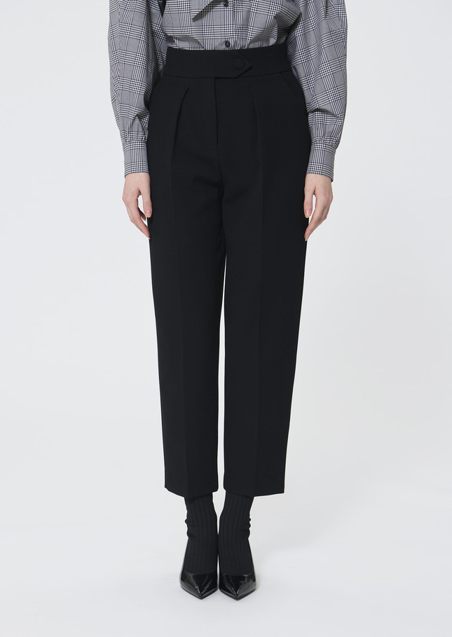 Paaso Pants black crepe Black TARA JARMON UK