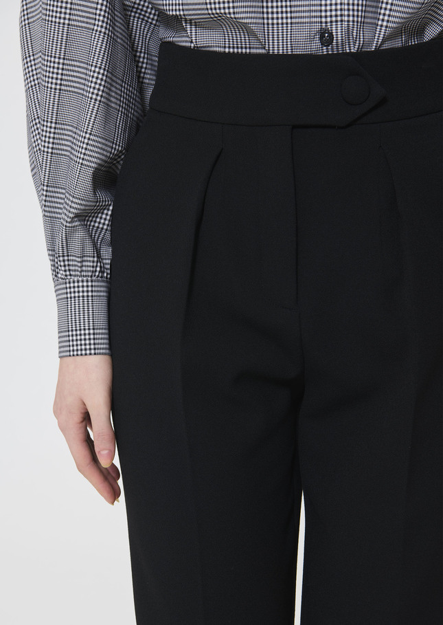Paaso Pants black crepe Black TARA JARMON UK