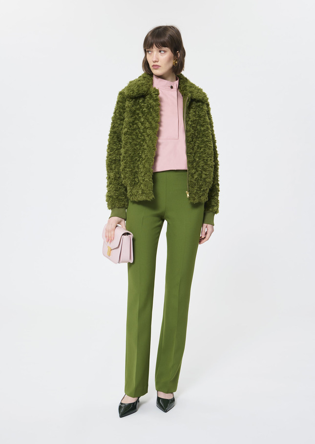 Papillon Pants green double canvas Cactus TARA JARMON UK