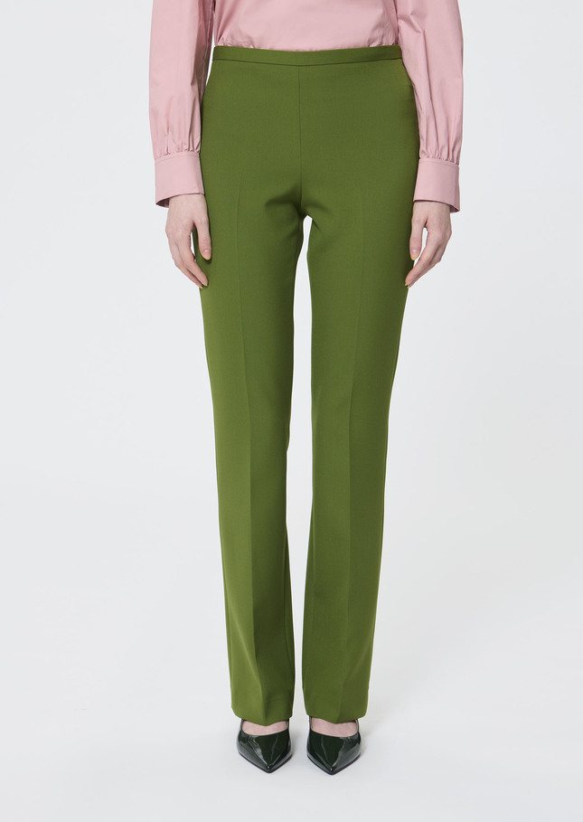 Papillon Pants green double canvas Cactus TARA JARMON UK