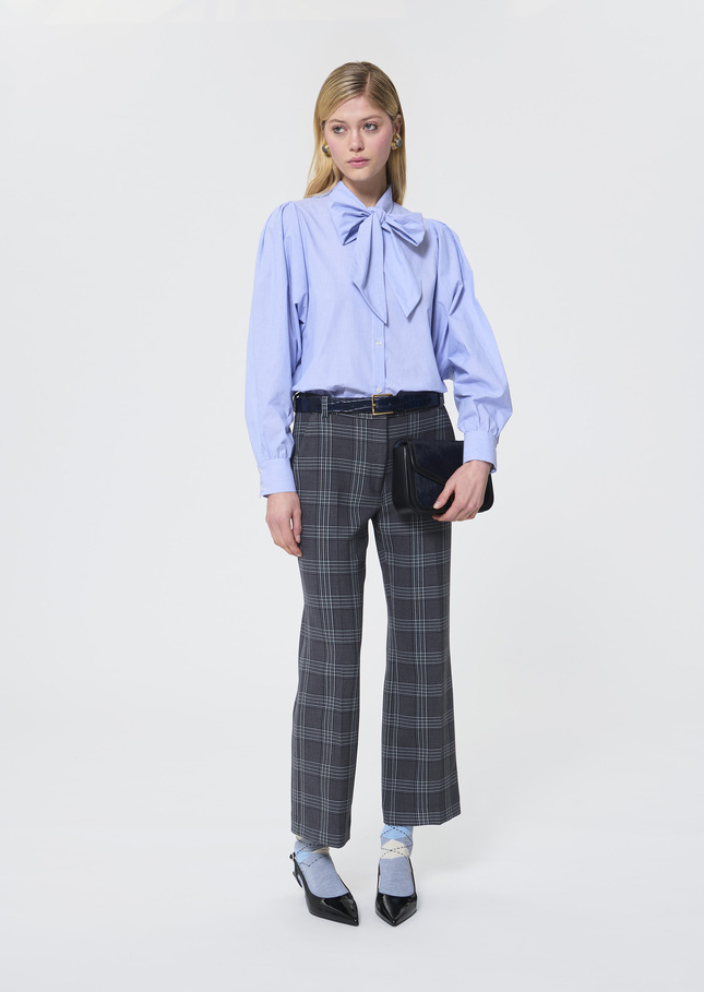 Pampille Trousers grey Prince of Wales check Grey TARA JARMON UK
