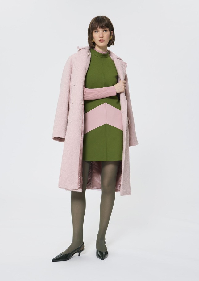 Respect Dress green double canvas Cactus TARA JARMON UK