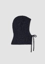 Agnes Hood midnight blue wool Night TARA JARMON UK
