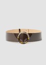 Lauren Belt brown patent leather Chocolate TARA JARMON UK