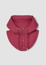Removable Daria hood red Garnet TARA JARMON UK