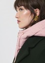 Removable Daria hood pale pink Blush TARA JARMON UK