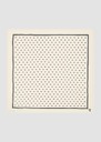Emily stole ecru wool Blush, Craie TARA JARMON UK