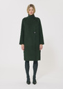 Mafalda Coat double-sided wool green Vert anglais TARA JARMON UK