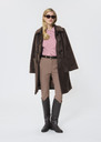 Paxton trousers beige double canvas Taupe color TARA JARMON UK