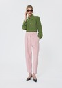 Paaso Pants pale pink crepe Blush TARA JARMON UK