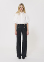 Pepino trousers black cold wool Black TARA JARMON UK