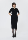 Paulino sweater black brushed alpaca Black TARA JARMON UK
