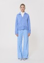 Paola sweater sky blue wool Horizon TARA JARMON UK