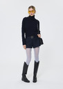Palia sweater midnight blue merino and alpaca wool Night TARA JARMON UK