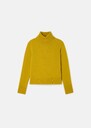 Palia sweater lemon yellow merino and alpaca wool Lemon yellow TARA JARMON UK